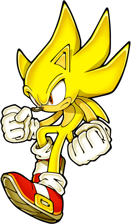 Super Sonic  Sonic, Sonic fan characters, Sonic art