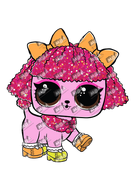 Glitter Poodle
