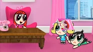Bubbles, Blossom, and Buttercup in the MAD sketch, 2 Broke Powerpuff Girls