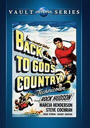1953 - Back to God's Country DVD cover (2013 Universal Vault Series)
