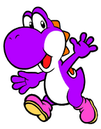 Yoshi is Purple