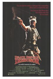 1987 - Death Before Dishonor Movie Poster
