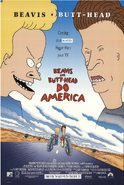 Beavis And Butt-Head Do America (1996) Theatrical Poster