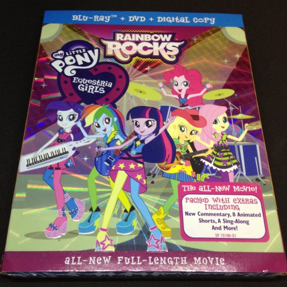 My Little Pony Equestria Girls: Rainbow ROCKS DVD