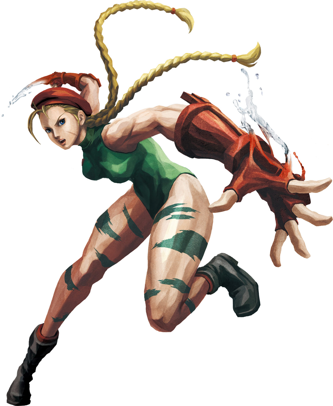 Can we transform Cammy in Street Fighter 4 to Cammy in Street