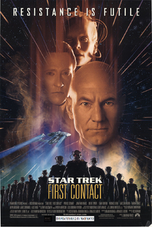 Star Trek First Contact (1996) Theatrical Poster