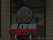 Gordon in the Trainz remake of another cancelled Series 2 episode: The Missing Coach