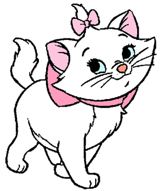 Aristocats Marie illustration, Marie Cat Drawing , Mary, white,  mammal, animals png