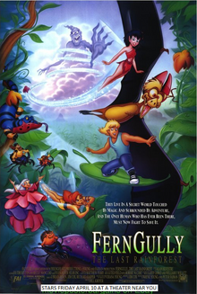 Ferngully The Last Rainforest (1992) Poster