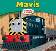 Mavis on the cover of her My Thomas Story Library Book