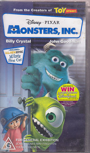 Opening To Monsters Inc 02 Vhs Australia Print Scratchpad Fandom