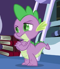 Spike My Little Pony Scratchpad Fandom - spike in a bag my little pony roblox