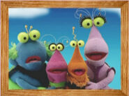 Twiddlebugs (voiced by Jim Henson (Thomas), Frank Oz (Tessie), Jerry Nelson (Tina), and Richard Hunt (Timmy))