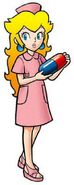 Peach as a Nurse from Dr. Mario