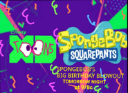 Disney XD Toons Spongebobs Big Birthday Blowout Tomorrow Night