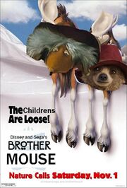Brother Mouse (Disney and Sega Style) Poster