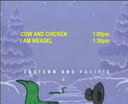 Toon Disney Toons Christmas Cow And Chicken To I Am Weasel