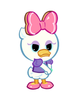 Daisy Duck Cookie