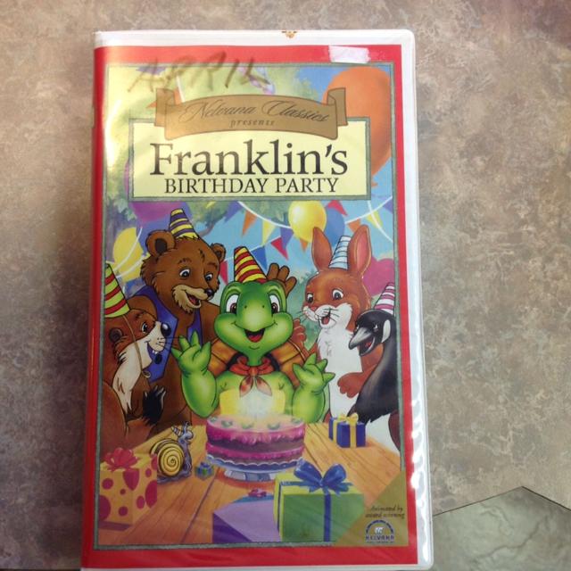 Opening To Franklin's Birthday Party 2000 VHS (Fake Version ...