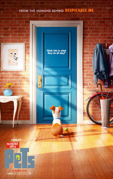 Secret life of pets teaser poster