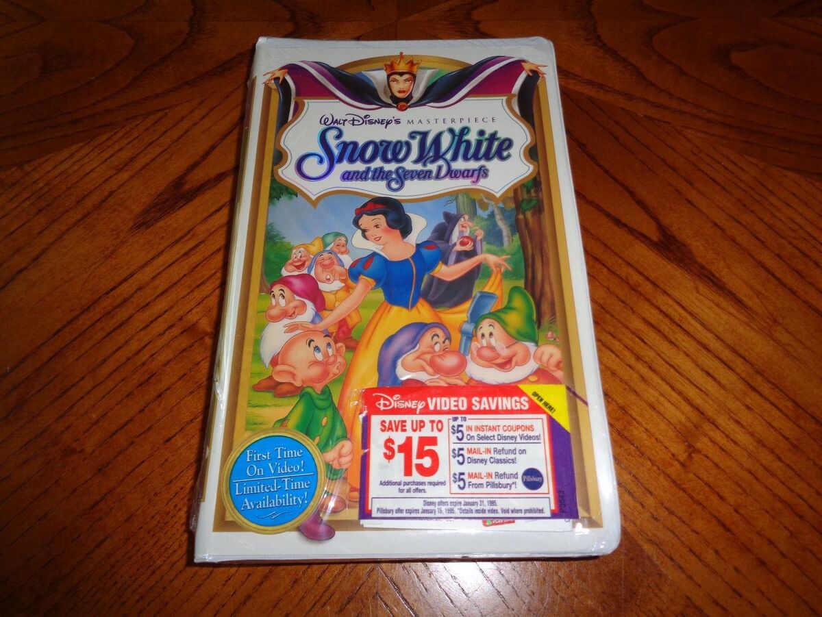 Opening To Snow White And The Seven Dwarfs 1994 Vhs From Walt Disney Home Video Distributed By 