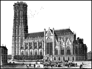  Ets van de Mechelse Sint-Romboutskathedraal 