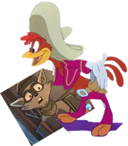 Sly Cooper-Pooh and Panchito-Tigger