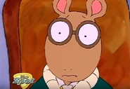 Sad Arthur in Mr. Haney's Office, in Arthur Accused