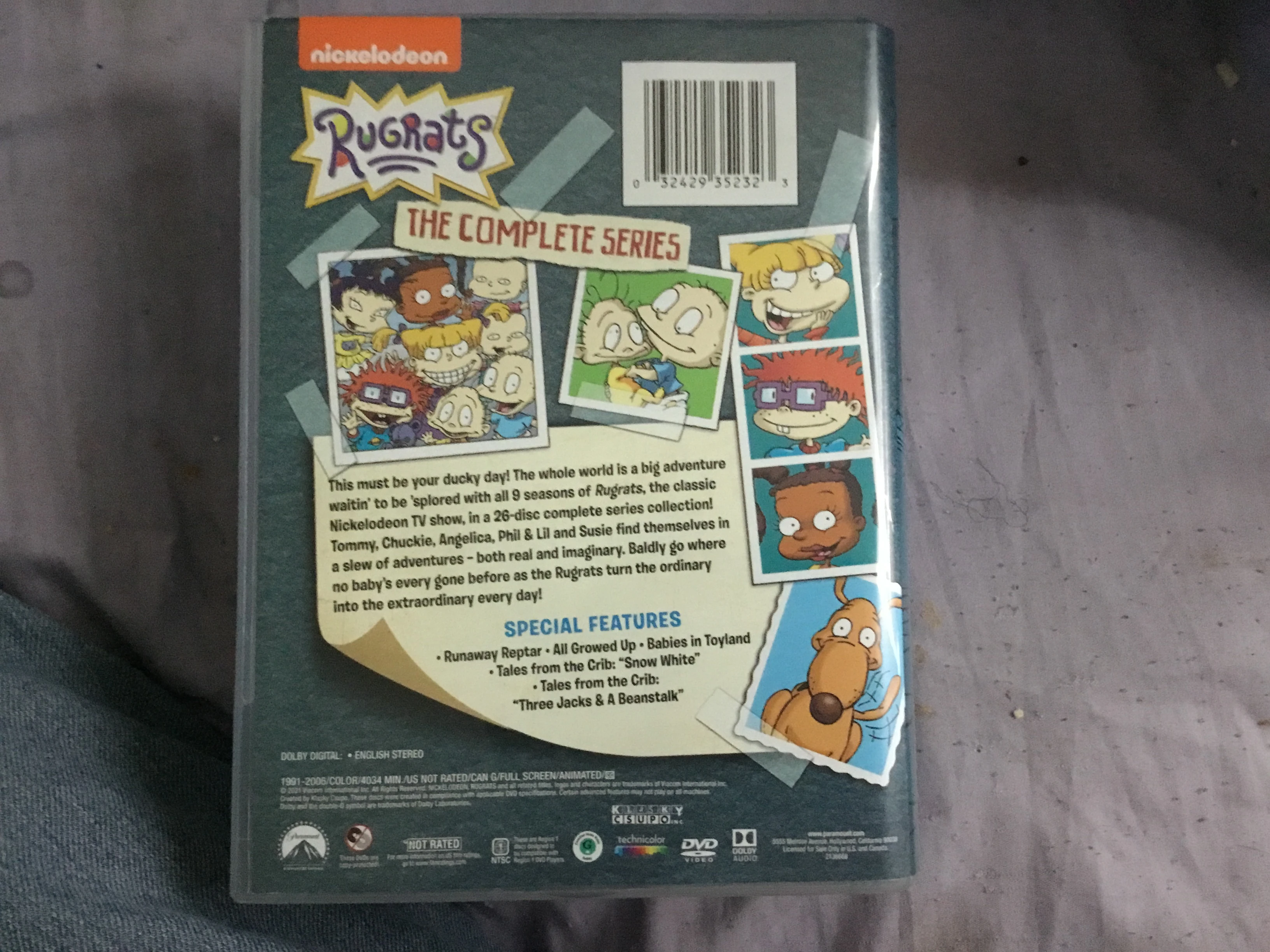 Rugrats: The Complete Series (DVD) | Scratchpad | Fandom