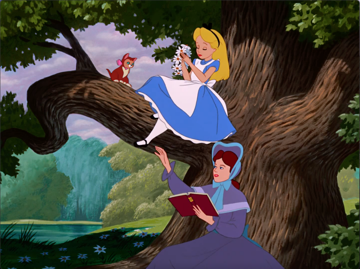 Алиса в стране чудес 1 сказка. Алиса в стране чудес 1951 Алиса. Уолт Дисней Алиса в стране чудес 1951. Алиса Дисней 1951.