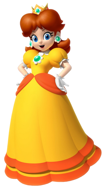 Princess Daisy Character Scratchpad Fandom - roblox series 6 mining simulator miner mike mini figure with orange cube and online code loose