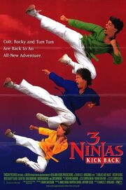 1994 - 3 Ninjas Kick Back Movie Poster