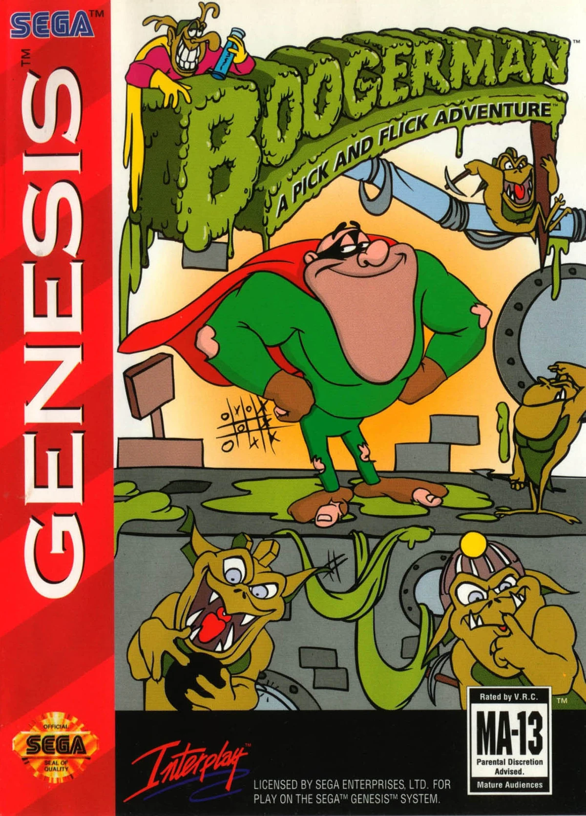 Boogerman: A Pick and Flick Adventure (1994 Game) | Scratchpad | Fandom