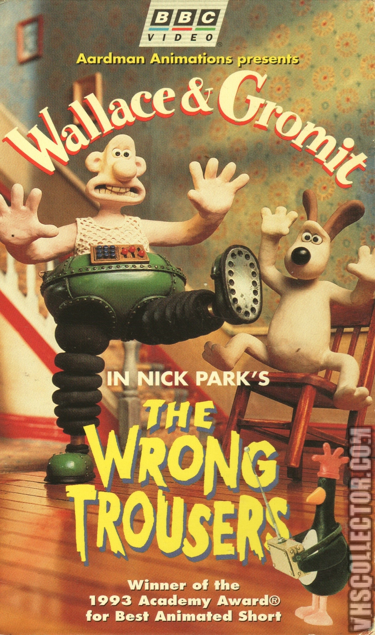 Opening To Wallace And Gromit The Wrong Trousers 1994 VHS MGM