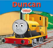 Duncan on the cover of his My Thomas Story Library Book