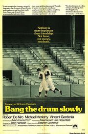 1973 - Bang the Drum Slowly Movie Poster