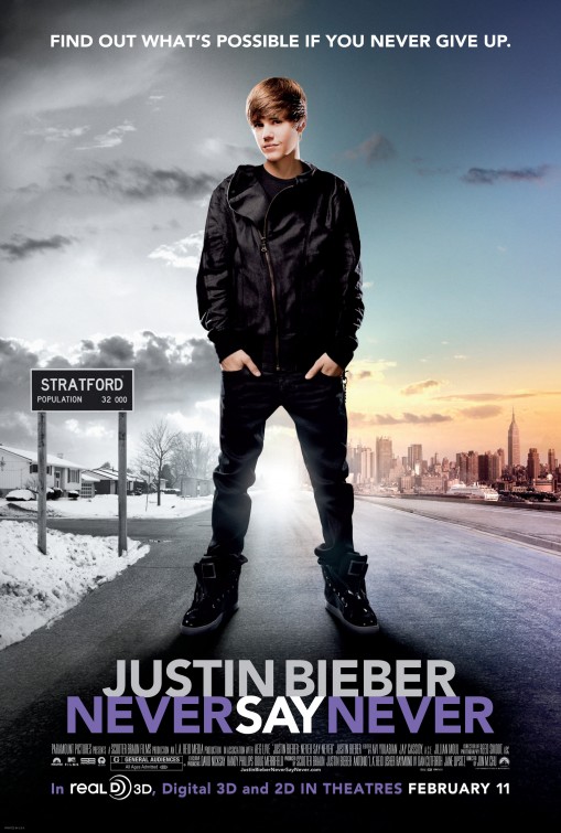 Opening to Justin Bieber: Never Say Never 2011 Theater (Regal