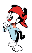 Wakko Warner (vocied by Jess Harnell, burps by Maurice LaMarche)