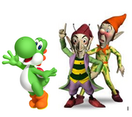 Yoshi, Sly and Gobbo