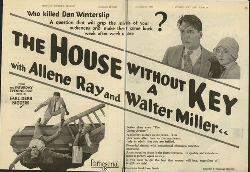 The House Without A Key 1926 Serial Scratchpad Fandom The House Without A Key 1926 Serial Scratchpad Fandom