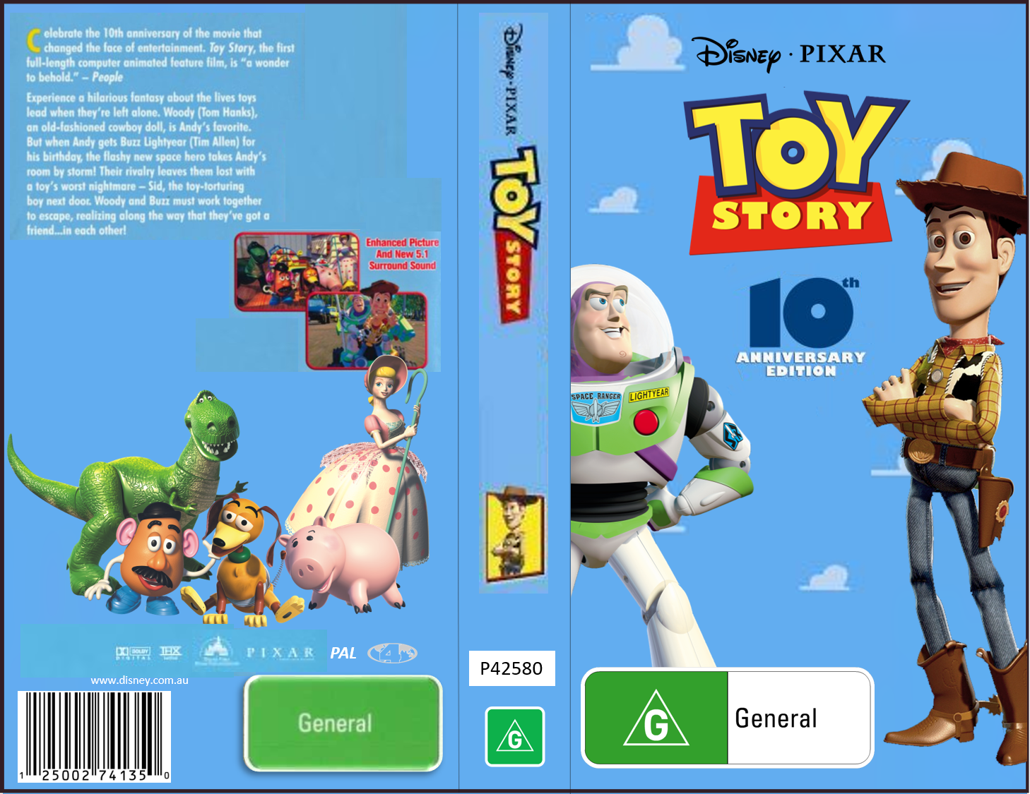 Opening To Toy Story 10th Anniversary Edition 05 Vhs Australia Scratchpad Fandom