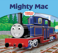 Mighty Mac on the cover of their My Thomas Story Library Book