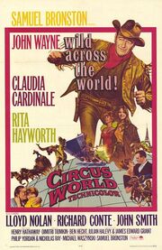 1964 - Circus World Movie Poster