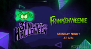 Disney XD Toons 31 Nights of Halloween Frankenweenie Promo 2019