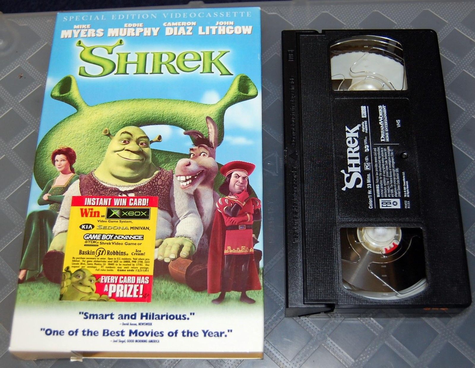 Opening To Shrek 01 Vhs Fake Version Scratchpad Fandom