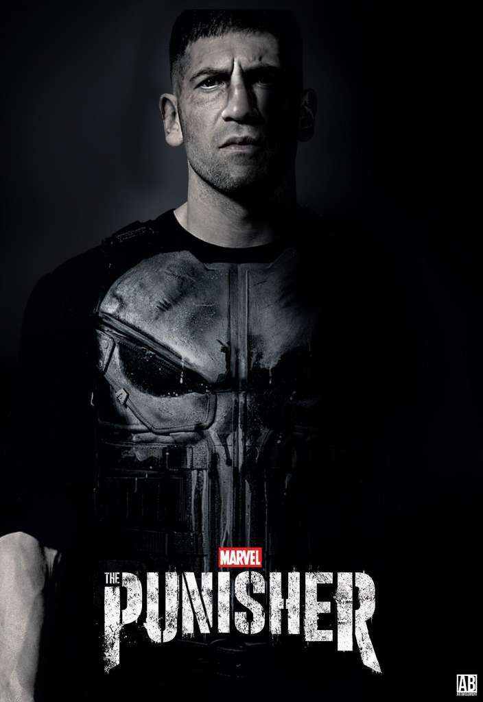 Marvel's The Punisher (Netflix) movie large poster.