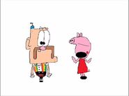 Peppa Pig Sneezes And Blow Up And Pop Of The Dress 1724