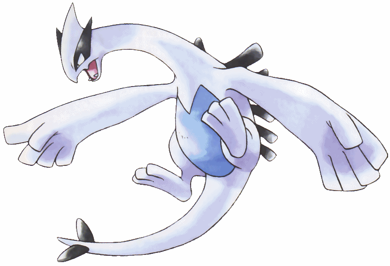 Shiny Lugia  Pokémon desenho, Personagens pokemon, Pokemon