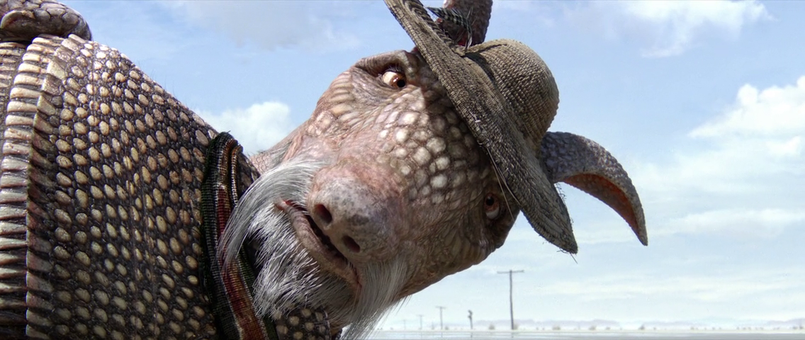 Roadkill is a Hispanic armadillo and one of the three main protagonists in Rango...