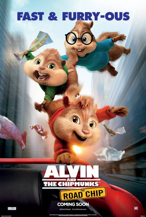 Opening to Alvin and the Chipmunks: The Road Chip 2015 Theater (Regal